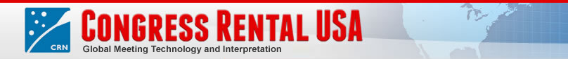 Congress Rental USA Logo - Language Solutions for the Digital Age
